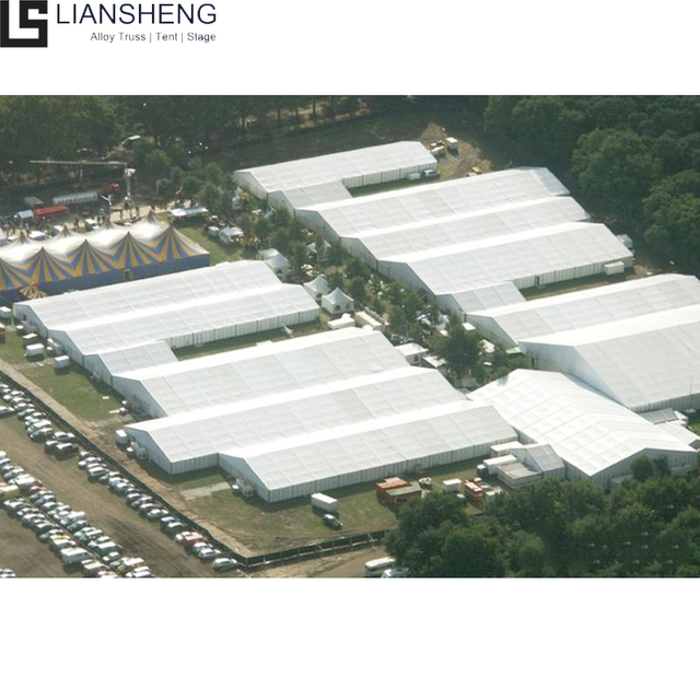 في الهواء الطلق دائم الخيام البيضاء في الهواء الطلق مستودع خيمة للتخزين خيمة سرادق ذات سعة كبيرة مخصصة