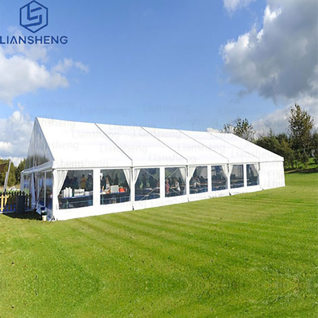 الجملة أكبر خيمة PVC الأبيض للأحداث 40x80 40x60 الألومنيوم الإطار سرادقات الكنيسة استقبال مستودع معرض الحفلات