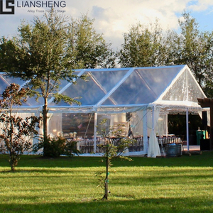 رائجة البيع خيمة مخصصة شفافة 10x20 متر 10x30 متر 20x30 متر خيمة حفل زفاف خيام للمناسبات سرادق بسعة 200 300 600