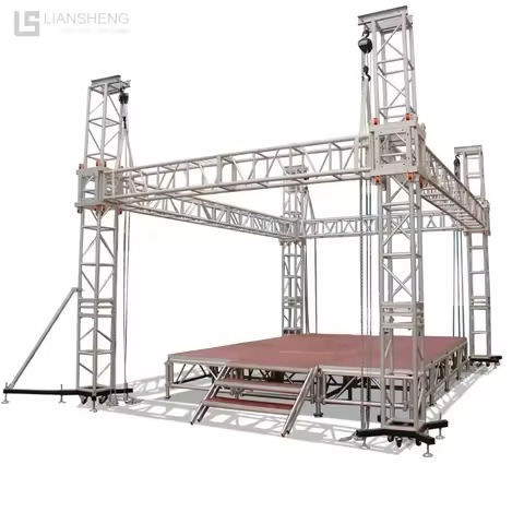 [سلسلة سباركس] نظام تروس المسرح المخصص للفرق الموسيقية الصغيرة - إنشاء مراحل احترافية للموسيقى الأصلية، مما يجعل كل أداء يتألق بتألق فريد