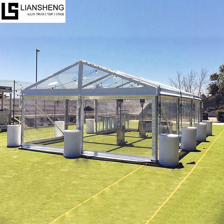 200 300 500 مقعد فاخر رومانسي الحد الأدنى سبائك الألومنيوم تصميم خاص خيمة الكنيسة الزفاف