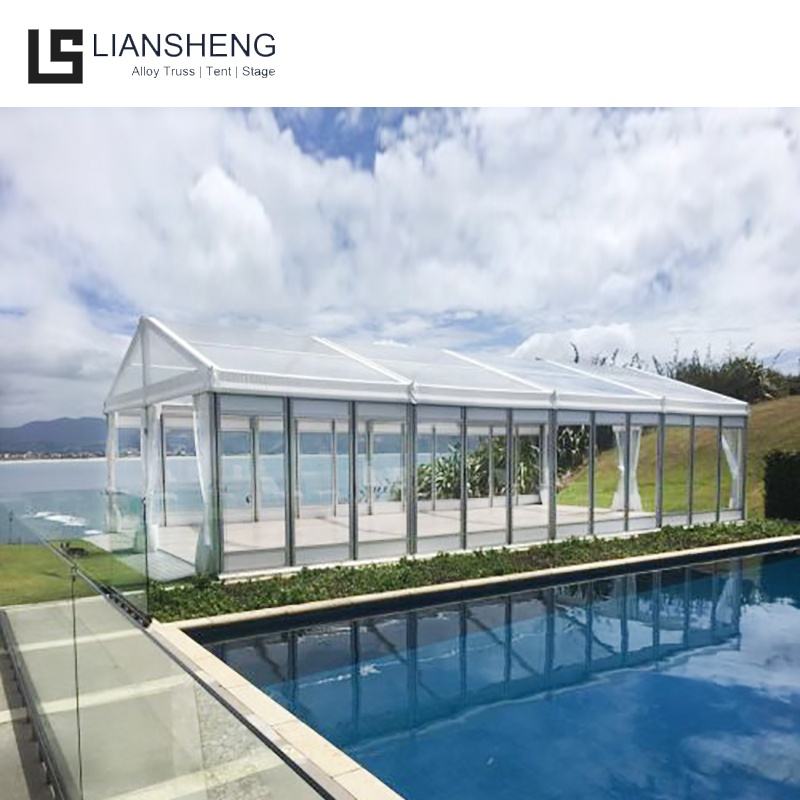 خيمة معبد الزفاف الفاخرة المصنعة خيمة سبائك الألومنيوم للبيع خيمة حفل الحدث المورد