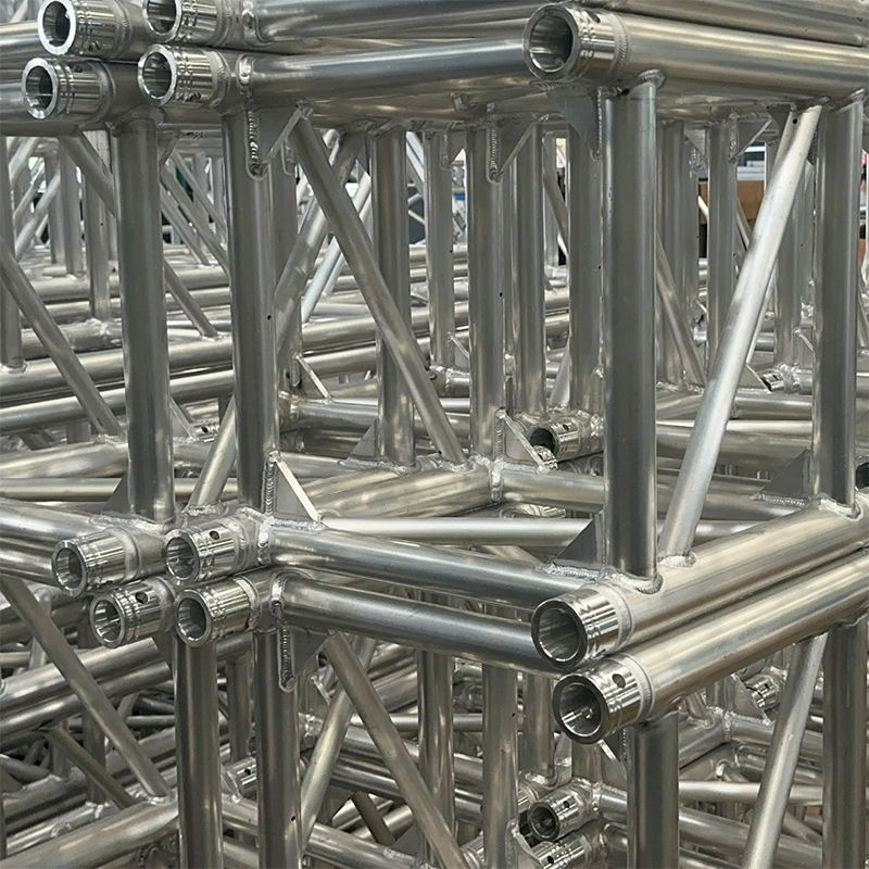 عرض خارجي للحفلات الموسيقية من الألومنيوم تروس 20 × 20 هيكل إطار قائم بذاته تروس الحفل