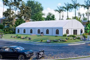 ما حجم الخيمة التي أحتاجها لحضور حفل زفاف في الهواء الطلق؟