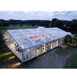 خيمة نشاط زفاف رومانسية عالية الجودة خيمة سرادق خارجية شفافة مقاومة للرياح للبيع