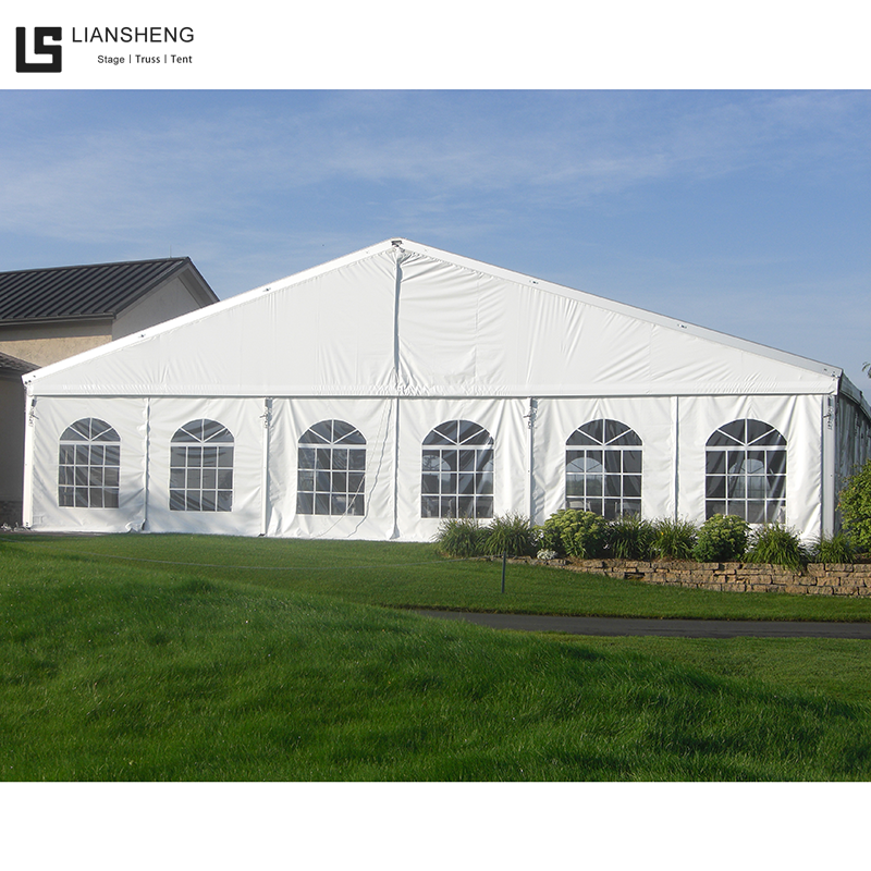 خيمة فاخرة مقاومة للرياح مقاومة للماء PVC مظلة ملعب كرة السلة خيمة الألومنيوم الإطار هيكل دائم خيمة رياضية