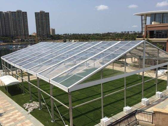 500 800 1000 شخص فاخر واضح سقف الزفاف سرادق خيام حفلات للبيع خيمة شفافة لحفل الزفاف