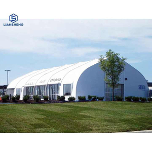 خيمة كبيرة مخصصة لتصميم الأعمال خيمة المعرض التجاري خيمة الحدث في الهواء الطلق الألومنيوم الإطار المعرض