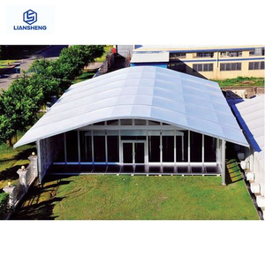 [سلسلة Sky Dome] خيمة عرض كبيرة جدًا مقاس 30 × 70 مترًا — مساحة فنية خالية من الأعمدة تبلغ 2100 مترًا مربعًا، مما يعيد تعريف الإمكانيات غير المحدودة لهندسة المعارض المعمارية