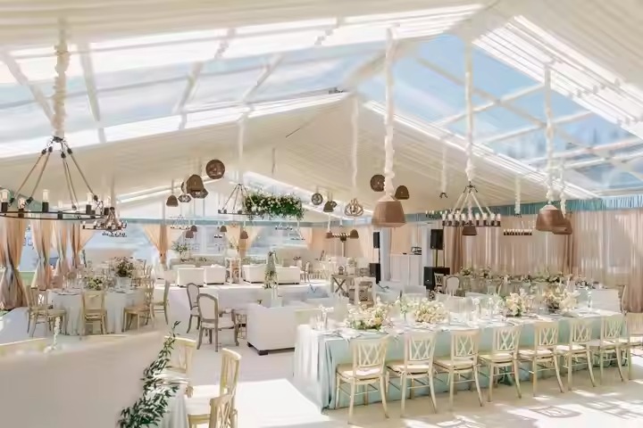 خيمة سرادق الزفاف خيام الحزب شفافة واضحة للبيع