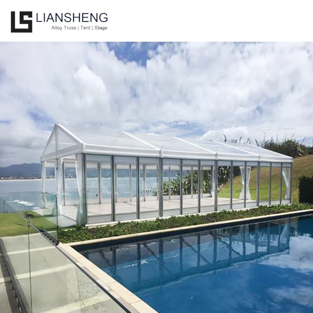 خيمة كنيسة كبيرة بإطار من الألومنيوم للحدث في الهواء الطلق خيام سرادق 15 × 30 م