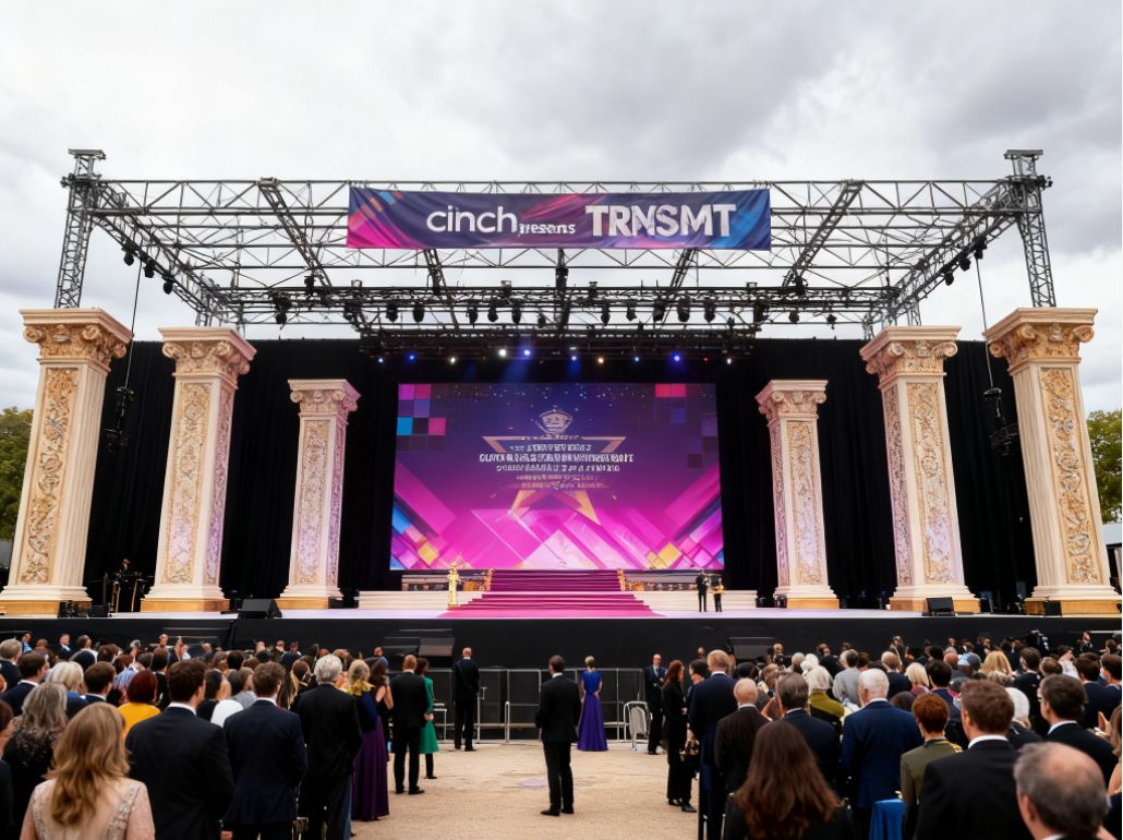 نظام تروس ألومنيوم كبير مقاس 20 م × 40 م