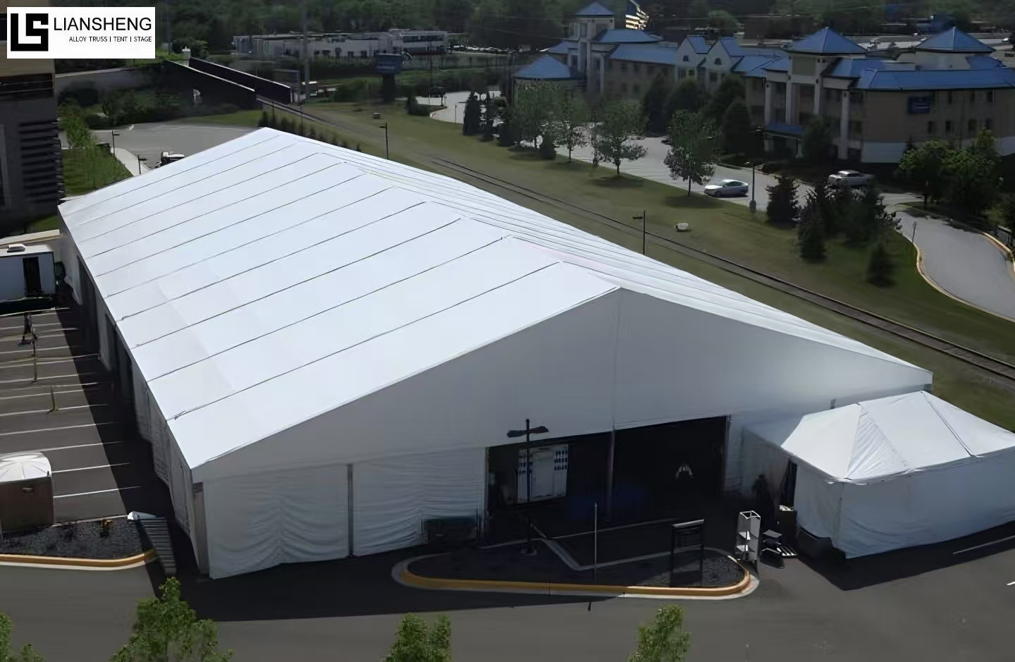 خيمة تخزين صناعية مؤقتة بسعر المصنع